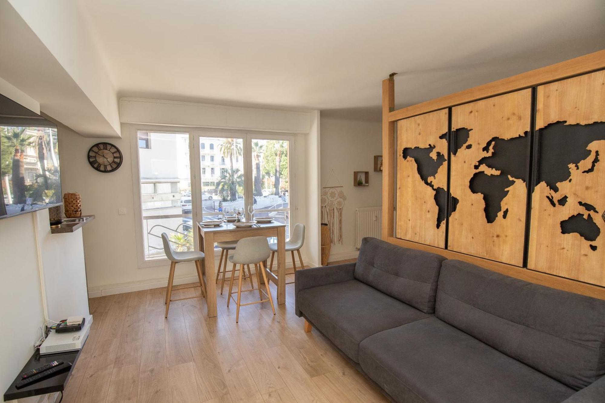 La Chic Riviera - Clim - Wifi - Croisette Lejlighed Cannes Eksteriør billede