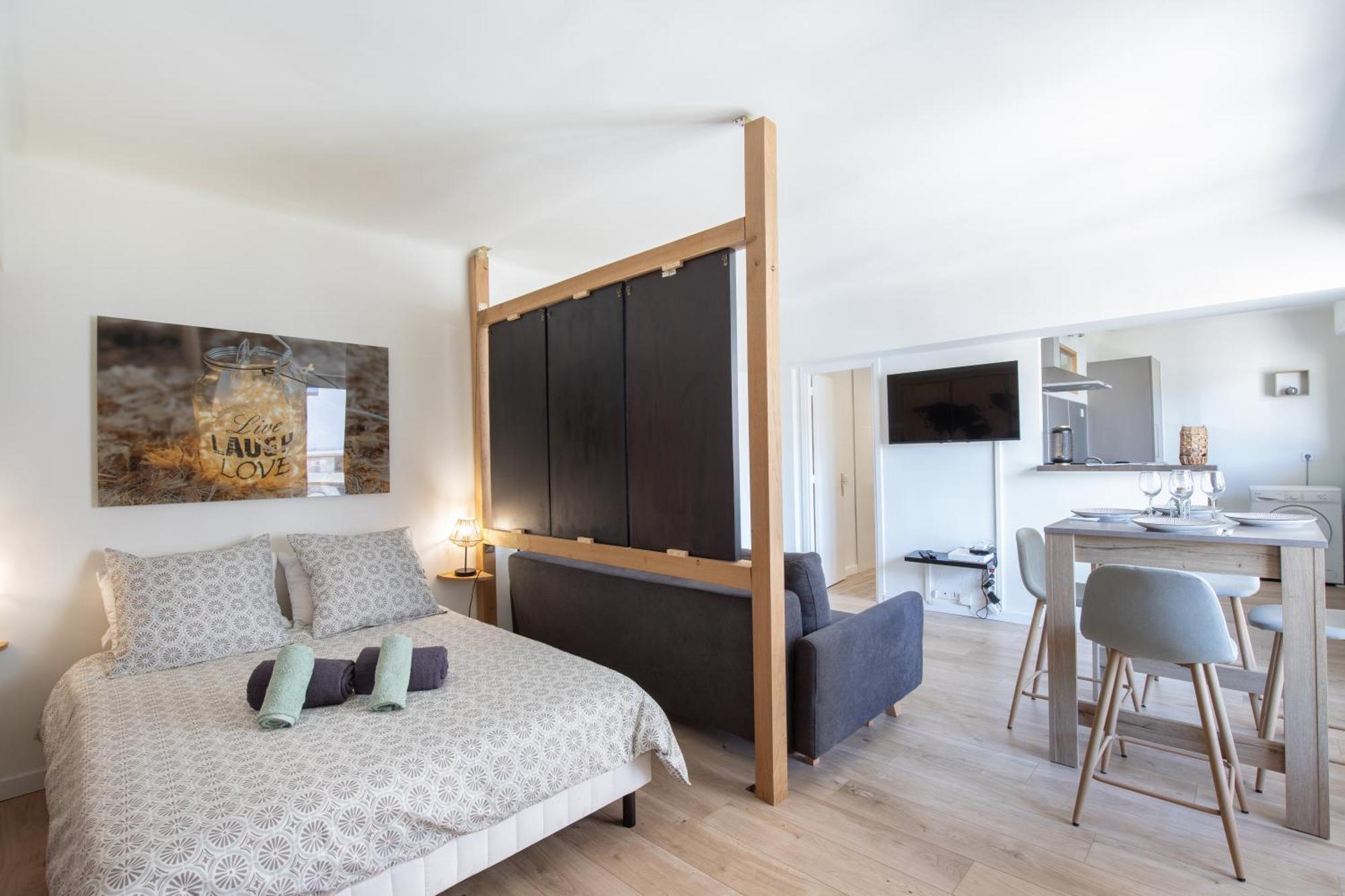 La Chic Riviera - Clim - Wifi - Croisette Lejlighed Cannes Eksteriør billede