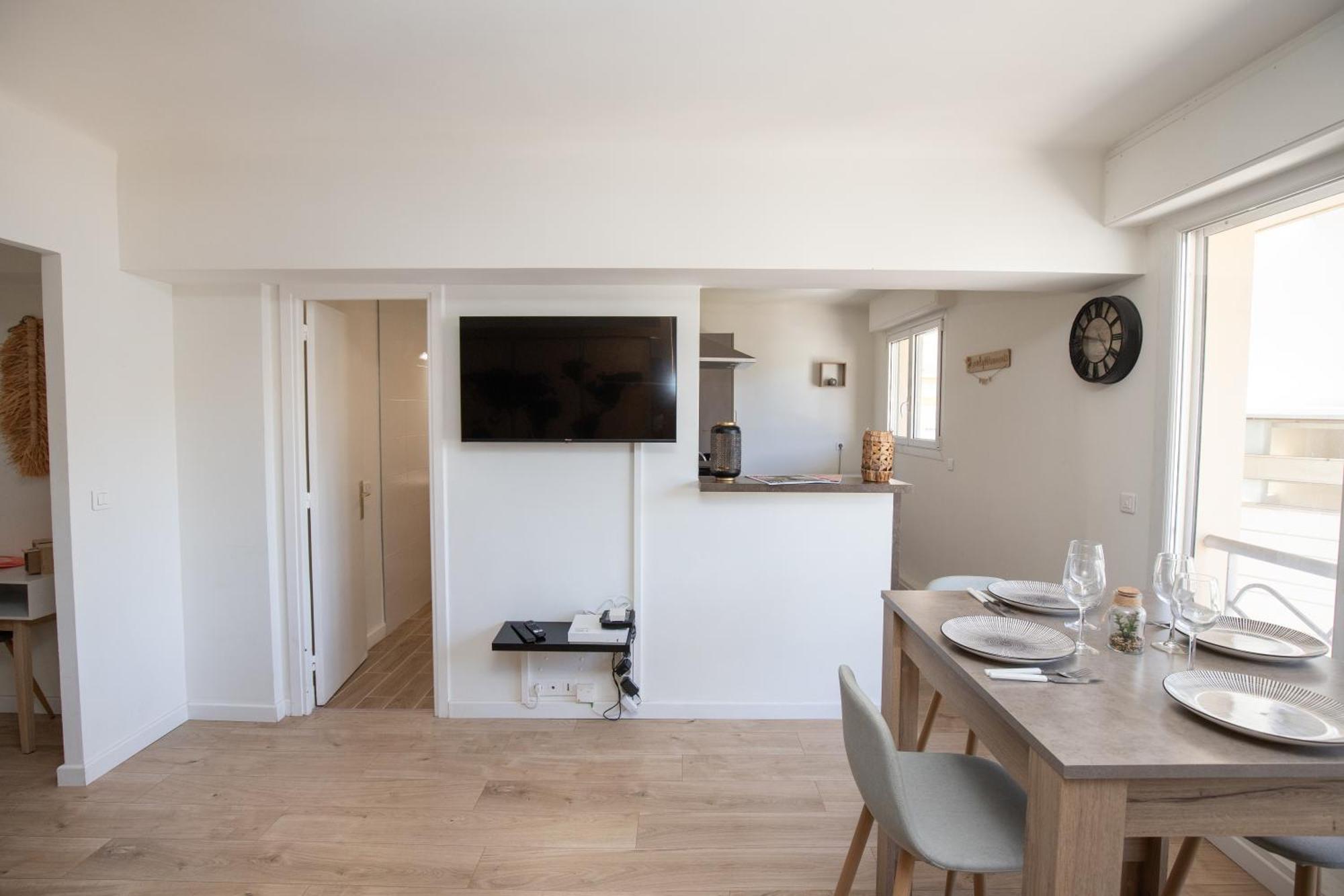 La Chic Riviera - Clim - Wifi - Croisette Lejlighed Cannes Eksteriør billede